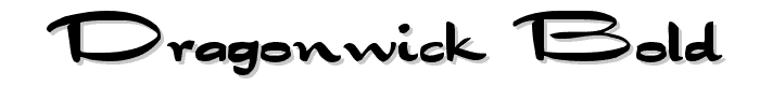 DragonWick Bold font